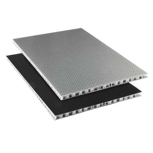 0590 Adam Hall Сэндвич-панель листовой PP черный-серебристый 9,5мм 2500x1250 мм