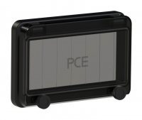 900607s-p PCE Защитное окно на 7 модулей IP67, черное