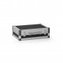 0568SB Сэндвич-панель пластик PP серебристый-черный  6,8 мм, 2500x1250 мм, Adam Hall