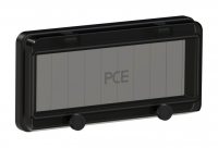 900610s-p PCE Защитное окно на 10 модулей IP67, черное