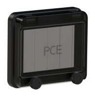 900605s-p PCE Защитное окно на 5 модулей IP67, черное