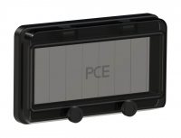 900608s-p PCE Защитное окно на 8 модулей IP67, черное