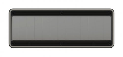 900613s-p PCE Защитное окно на 13 модулей IP67, черное