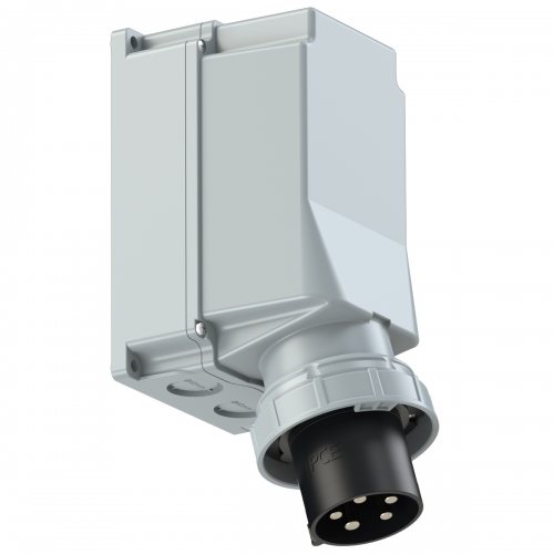 545-7 PCE Вилка настенная 125А/500V/3P+N+E/IP67