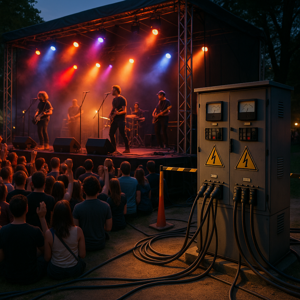 Энерогоснабжение концертов