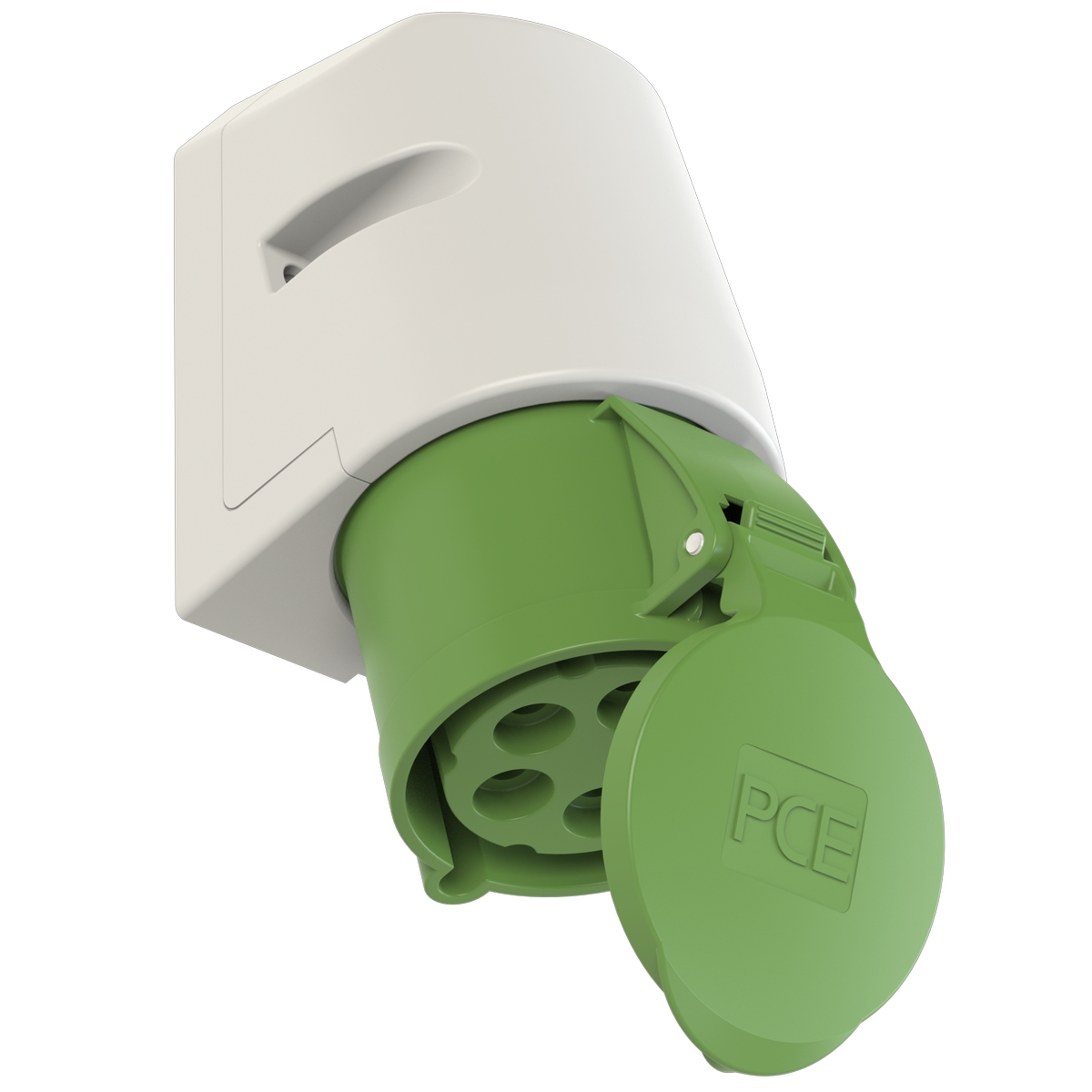 125-2 PCE Розетка наст 32А/>50-500V//3P+N+E/IP44