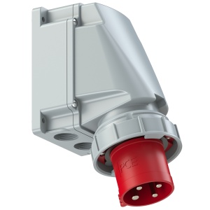 534-6 PCE Вилка настенная 63А/400V/3P+E/IP67