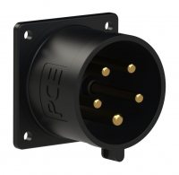 625-6xv PCE Вилка встр 32А/400V/3P+N+E/IP44 черная
