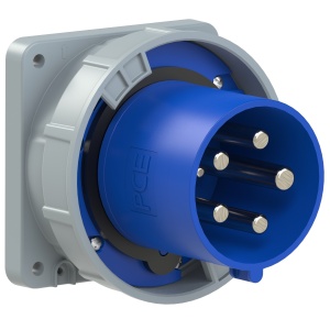 645-9 PCE Вилка встр 125А/230V/3P+N+E/IP67