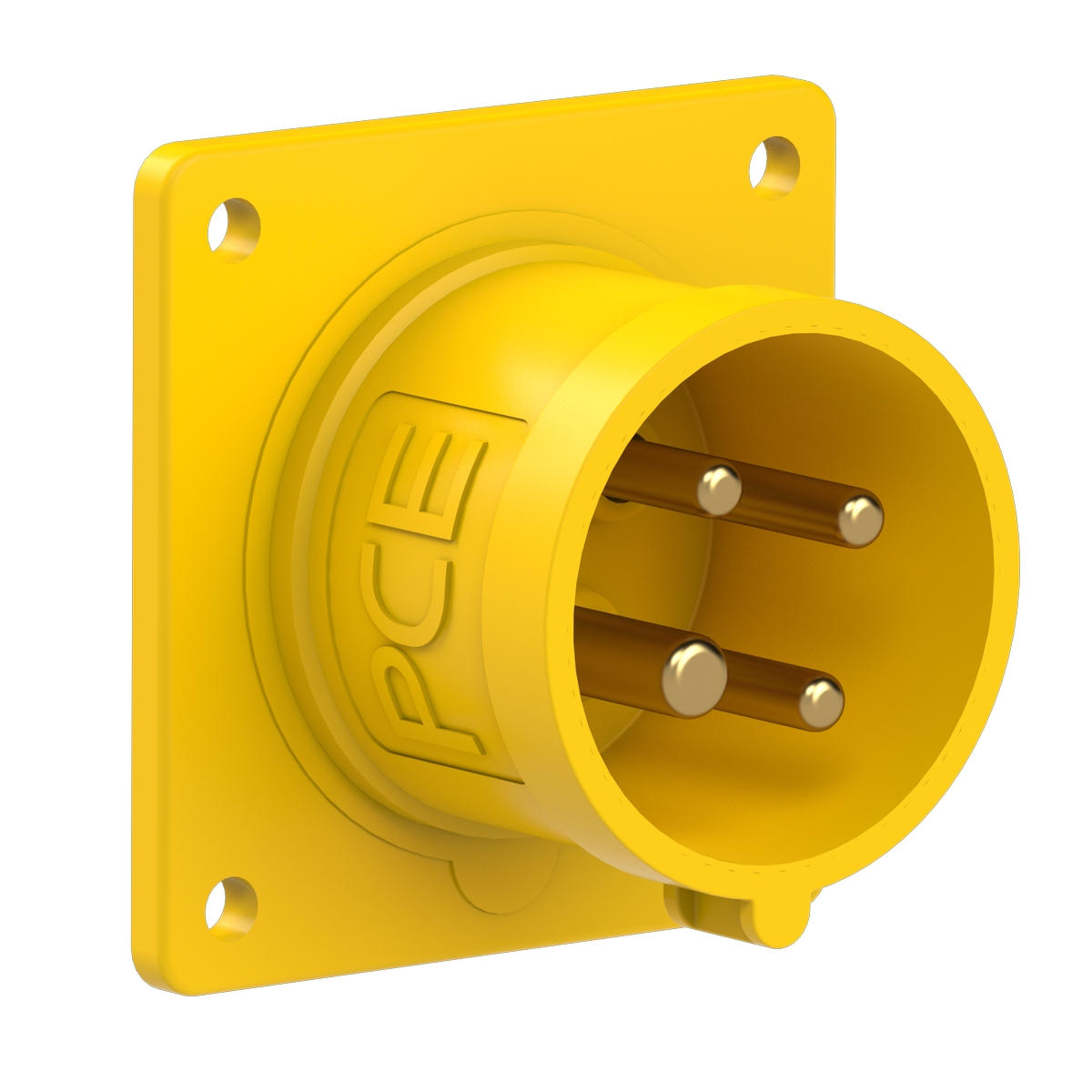 614-4 PCE Вилка встр 16А/110V/3P+E/IP44