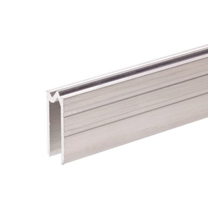 6204  Adam Hall Профиль гиьридный для материала 7,7 мм, алюминий (кратно 4м)