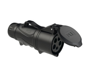 2253-6x PCE Розетка каб 32A/400V/3P+N+E/IP44 GRIP черная