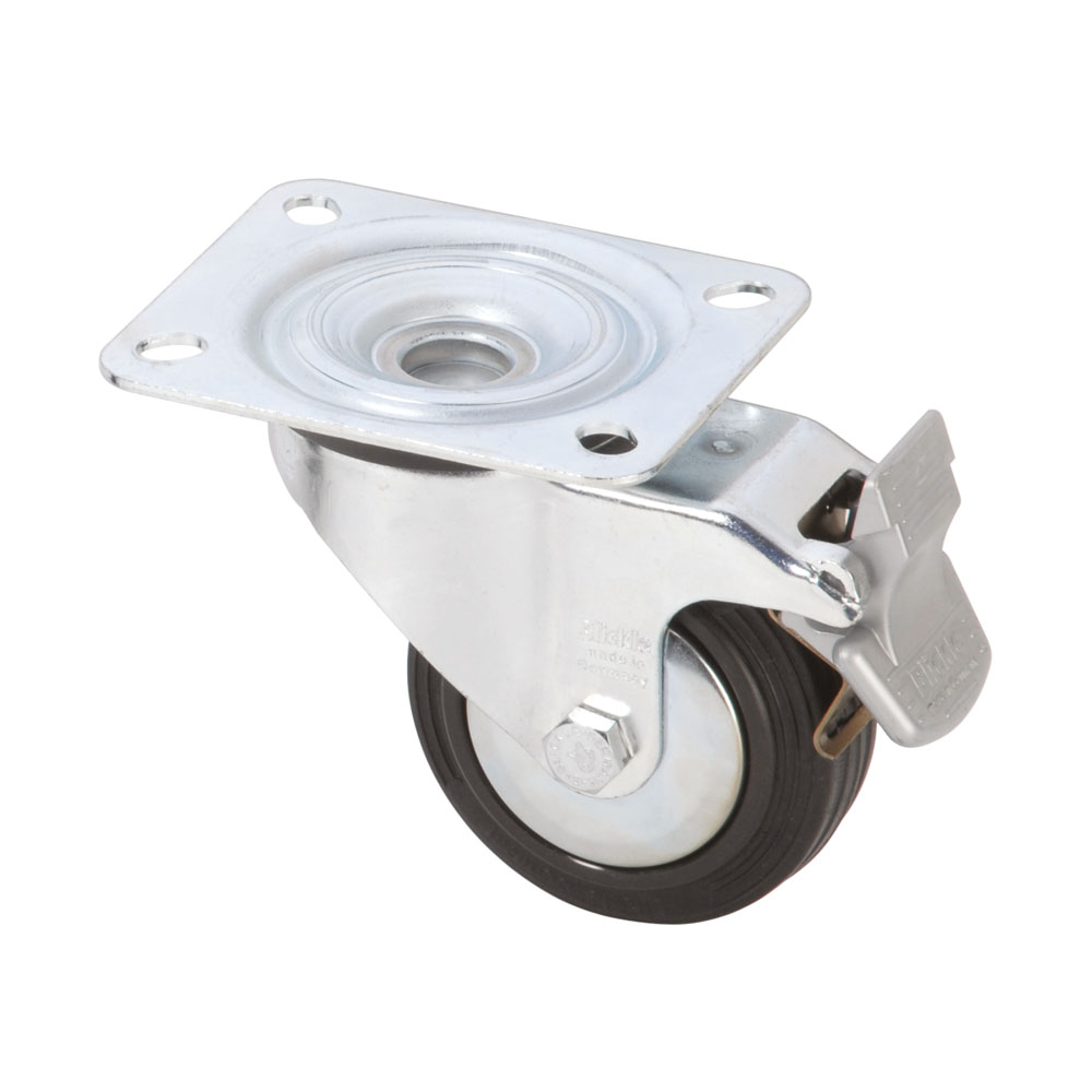 370091 Adam Hall Колесо поворотное 80 мм с тормозом