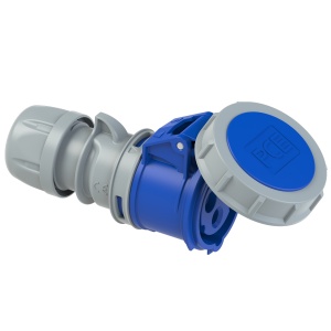 2232-6tt PCE Розетка кабельная 32А/230V/1P+N+E/IP67, безвинтовое подключение