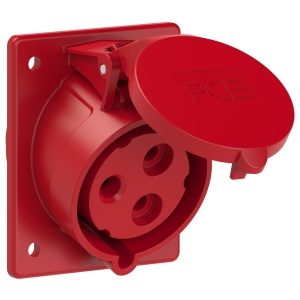 423-9 PCE Розетка встр накл 32А/400V/1P+N+E/IP44