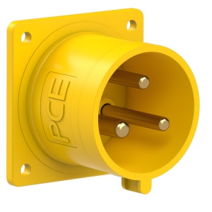 623-4 PCE Вилка встр 32А/110V/1P+N+E/IP44