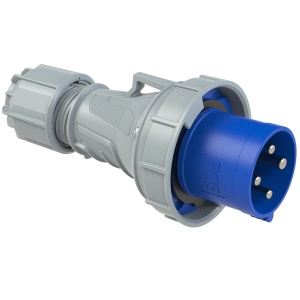 034-9 PCE Вилка каб 63А/230V/3P+E/IP67
