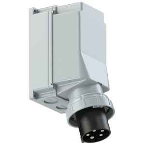 545-7 PCE Вилка настенная 125А/500V/3P+N+E/IP67