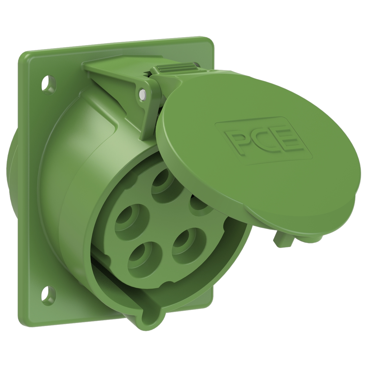 425-2 PCE Розетка встр накл 32А/50-500V/3P+N+E/IP44