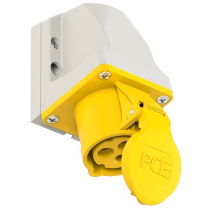 113-4k PCE Розетка наст 16А/110V/1P+N+E/IP44