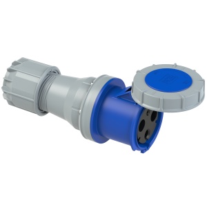 243-6 PCE Розетка кабельная 125А/230V/1P+N+E/IP67