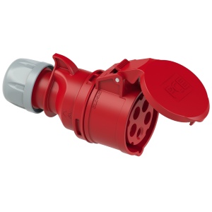 225-6 PCE Розетка кабельная 32А/400V/3P+N+E/IP44