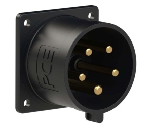 625-6xv PCE Вилка встр 32А/400V/3P+N+E/IP44 черная