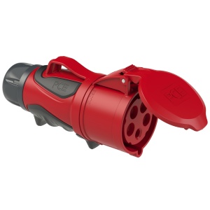 2253-6 PCE Розетка кабельная 32А/400V/3P+N+E/IP44 GRIP