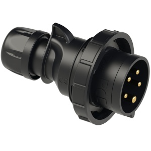 0252-6x PCE Вилка каб 32А/400V/3P+N+E/IP67 черная