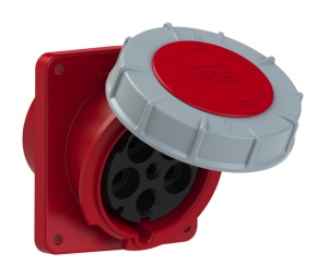 4456-6 Розетка встр накл 125А/400В/5П/IP67