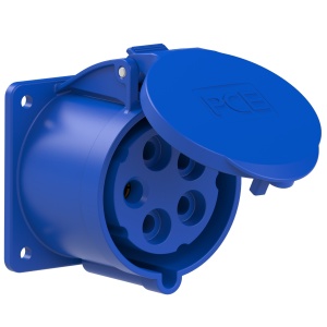 325-9f7 PCE Розетка встр 32А/230V/3P+N+E//IP44