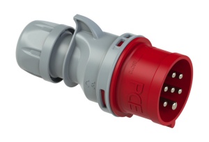 017-6 Вилка каб 16А/400В/7П/IP44 (не производят см.017-6v)