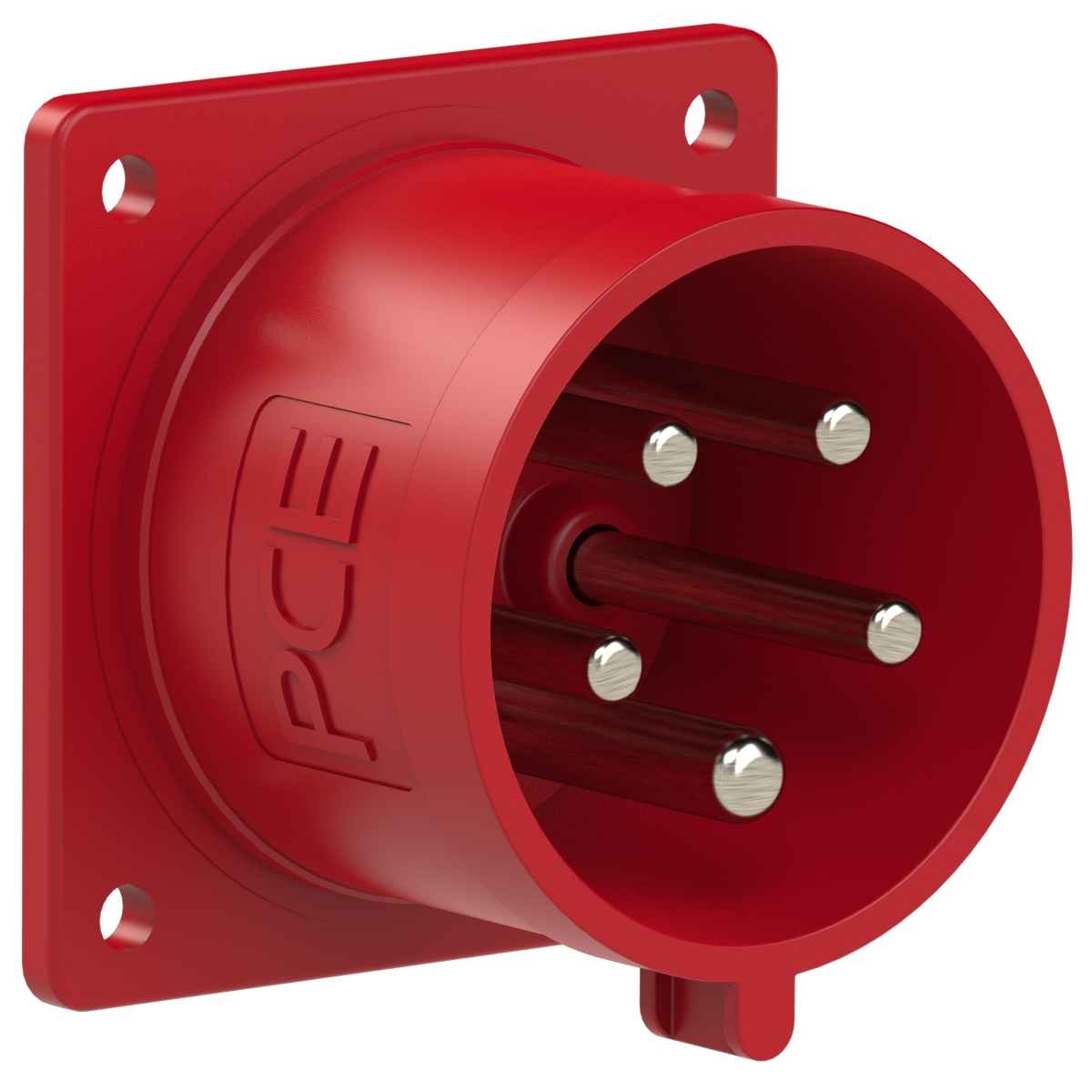 625-6f7v PCE Вилка встр 32А/400V/3P+N+E/IP44