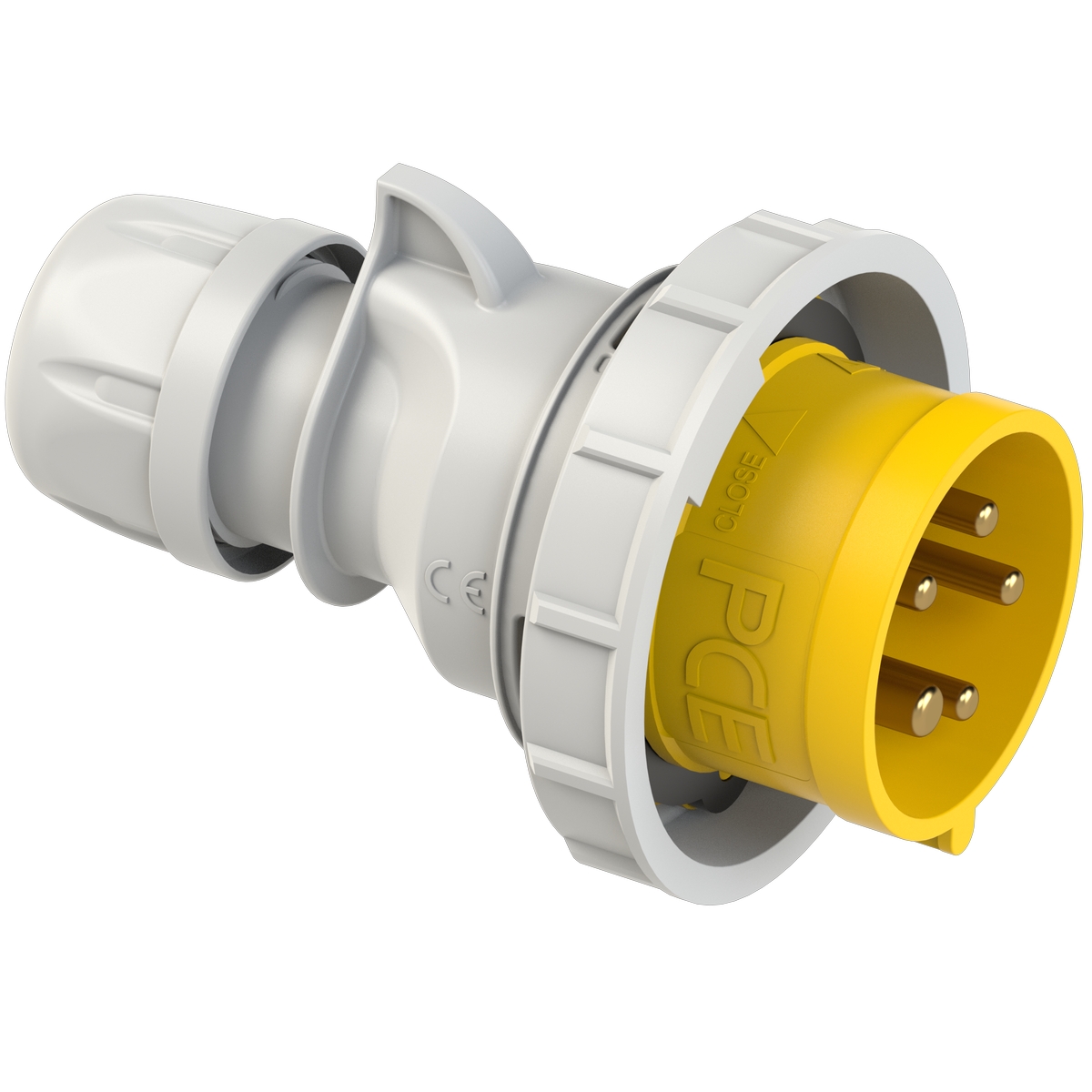 0152-4 PCE Вилка каб 16А/110V/3P+N+E/IP67