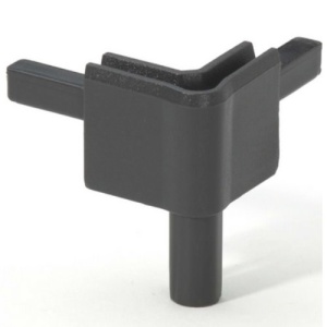 Q4502FDG Adam Hall Уголок пластиковый Easy Case System, цвет тёмно-серый