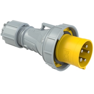 035-4 PCE Вилка каб 63А/110V/3P+N+E/IP67