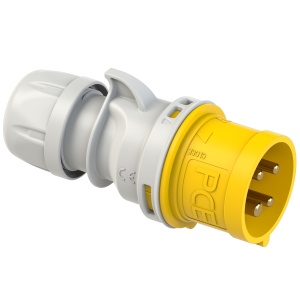 014-4 PCE Вилка каб 16А/110V/3P+E/IP44