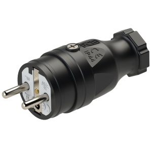 0531-s PCE Вилка с резиновым корпусом IP44
