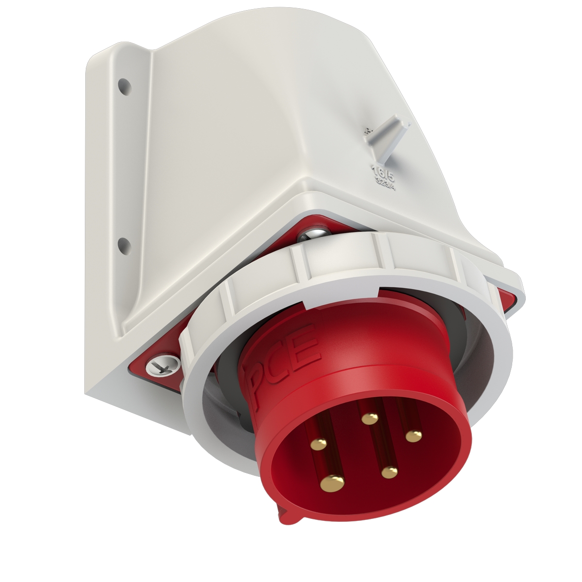5152-6k PCE Вилка настенная 16А/400V/3P+N+E/IP67