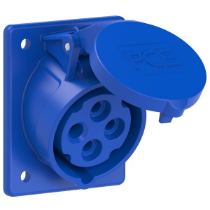 414-9 PCE Розетка встр накл 16А/230V/3P+E/IP44