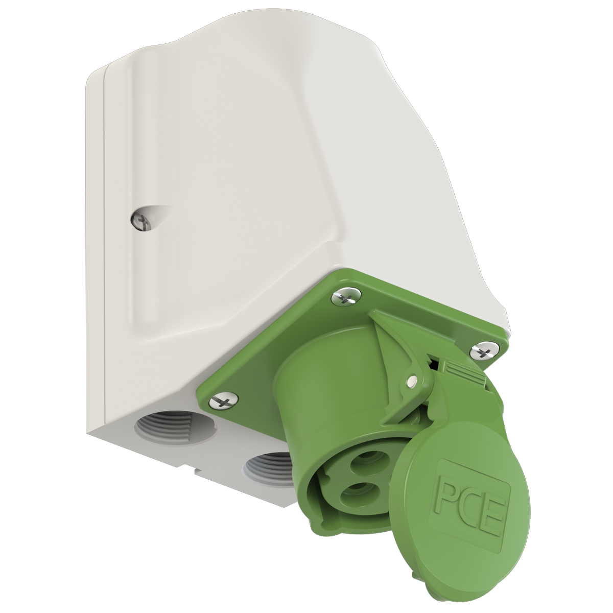 913-2 PCE Розетка наст 16A/>50-500V/1P+N+E/IP44