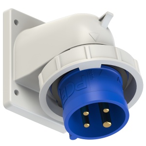 777242-9 PCE Вилка встр угловая 32А/230V/3P+E/IP67