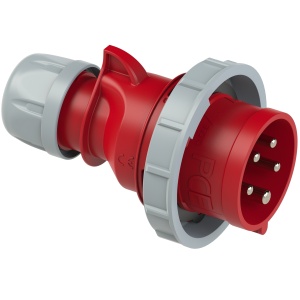 0252-6v PCE Вилка каб 32А/400V/3P+N+E/IP67