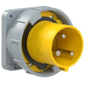 633-4 PCE Вилка встр 63А/110V/1P+N+E/IP67