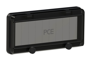 900610s-p PCE Защитное окно на 10 модулей IP67, черное