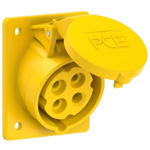 414-4 PCE Розетка встр накл 16А/110V/3P+E/IP44