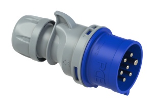 017-9 Вилка каб 16А/230В/7П/IP44 (не производят см.017-9v)