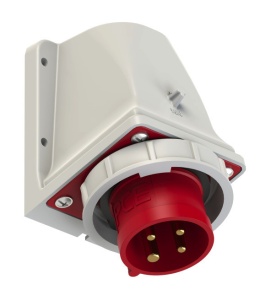 5142-6k PCE Вилка настенная 16А/400V/3P+E/IP67