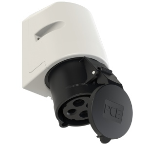 124-7 PCE Розетка наст 32А/500V/3P+E/IP44