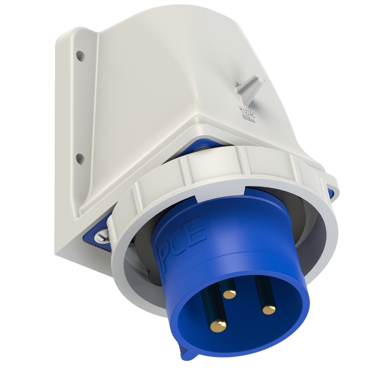 5232-6k PCE Вилка настенная 32A/230V/1P+N+E/IP67